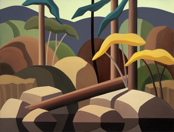 Andy Wooldridge: Low Tide At Fritham Mill 36 x 48 oil on panel